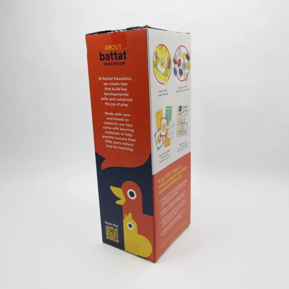 Battat Education EggXpress Yourself!‎ Match & Learn Eggs 18m+ NEW